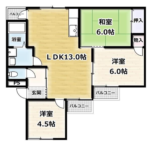  間取り図写真