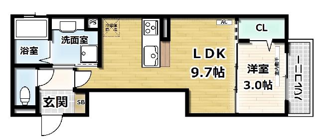  間取り図写真