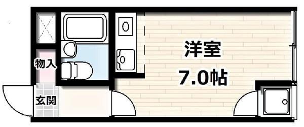 トライヤード（201） 間取り図画像