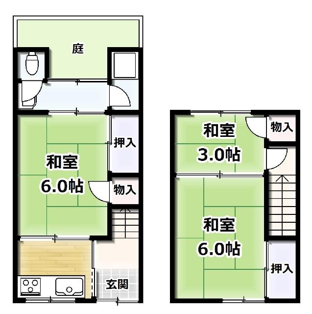  間取り図写真