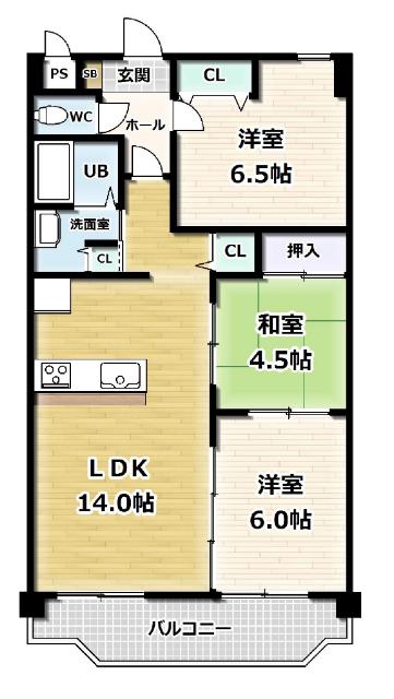  間取り図写真