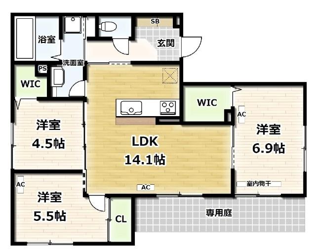  間取り図写真