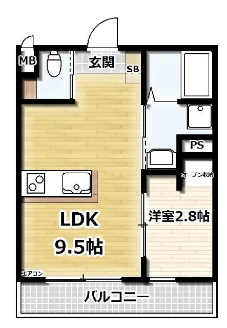  間取り図写真