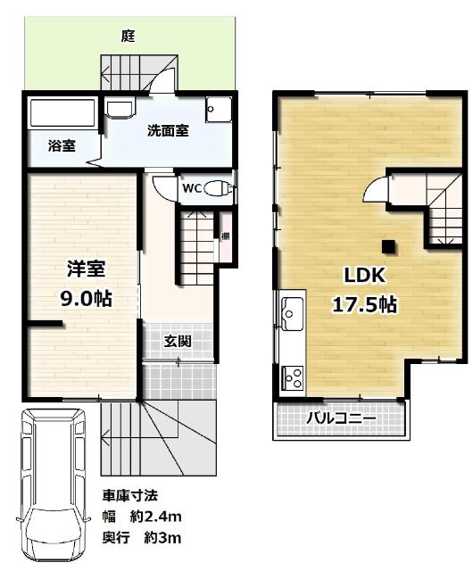  間取り図写真