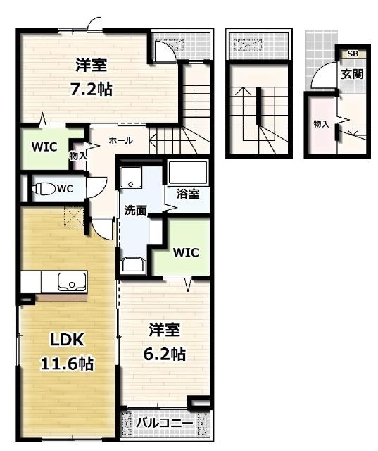  間取り図写真