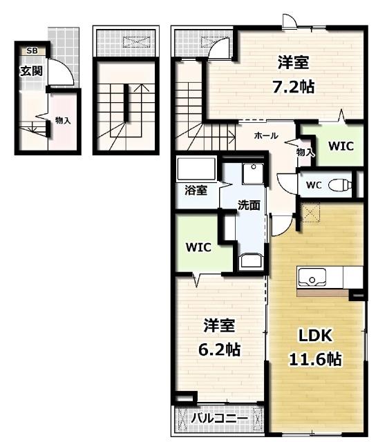  間取り図写真