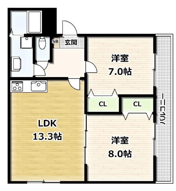  間取り図写真