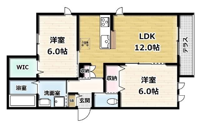  間取り図写真