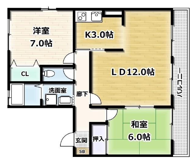  間取り図写真
