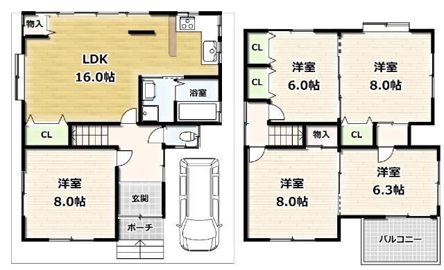  間取り図写真