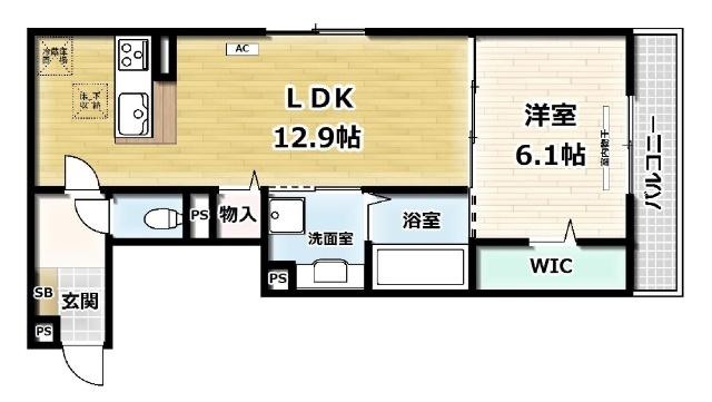  間取り図写真