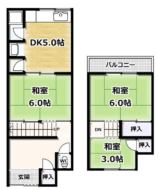  間取り図写真