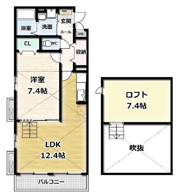  間取り図写真