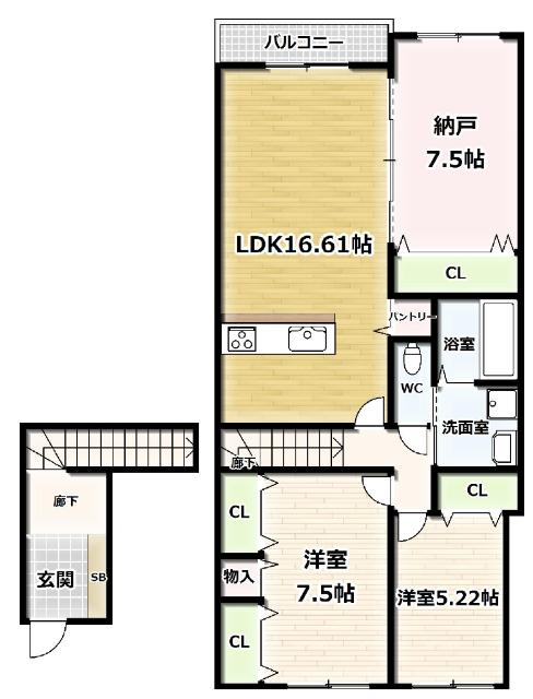  間取り図写真