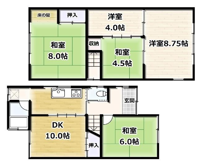  間取り図写真
