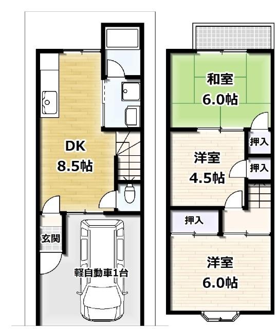  間取り図写真