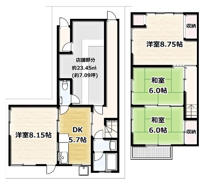  間取り図写真