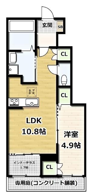  間取り図写真