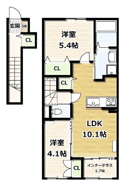  間取り図写真