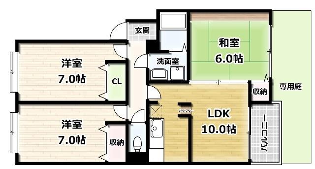  間取り図写真