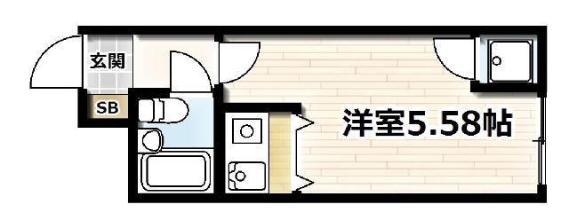 トライヤード（307） 間取り図画像