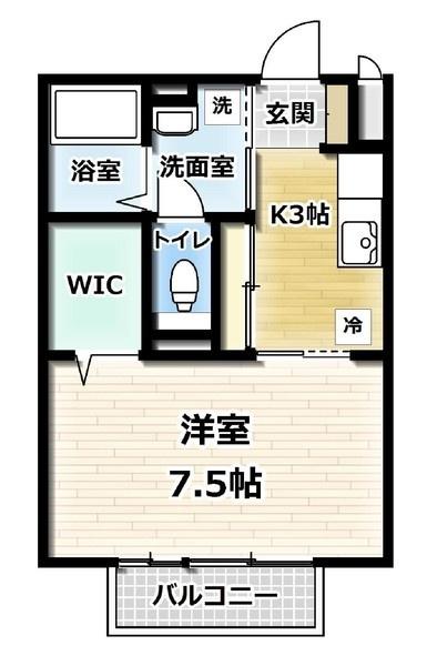 モナリエ砂田（210） 間取り図画像