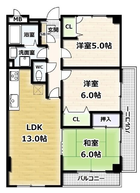  間取り図写真