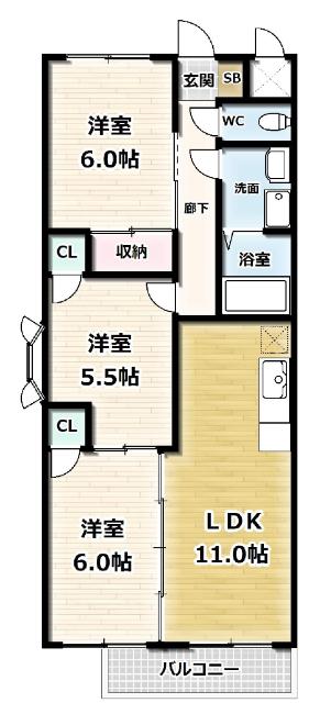  間取り図写真