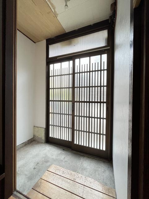 小倉町南堀池貸家（1） 玄関