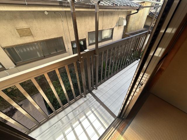 広野町大開貸家 バルコニー