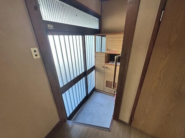 広野町大開貸家 玄関