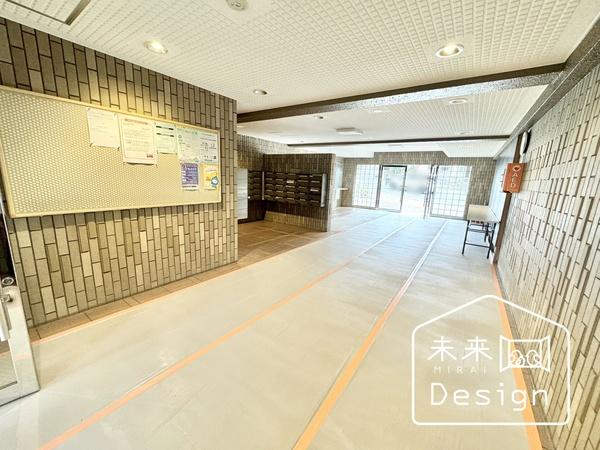 ユニライフ宇治琵琶 エントランス