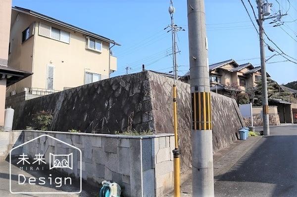 宇治田原町贄田植山　建築条件無し売土地 土地