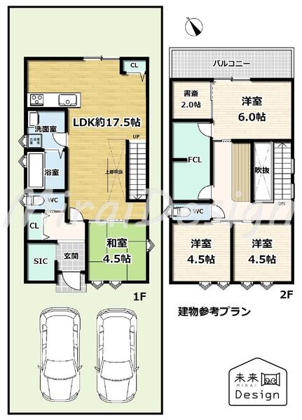 京田辺市大住小林　3号地　建築条件付き　売土地 土地画像