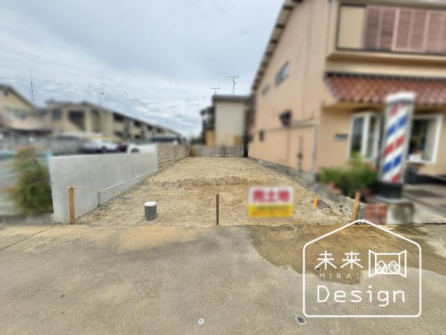 城陽市平川浜道裏　建築条件無し　売土地 土地
