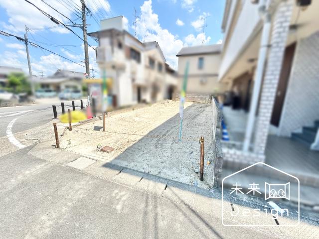 城陽市富野西垣内　建築条件無し　売土地 土地