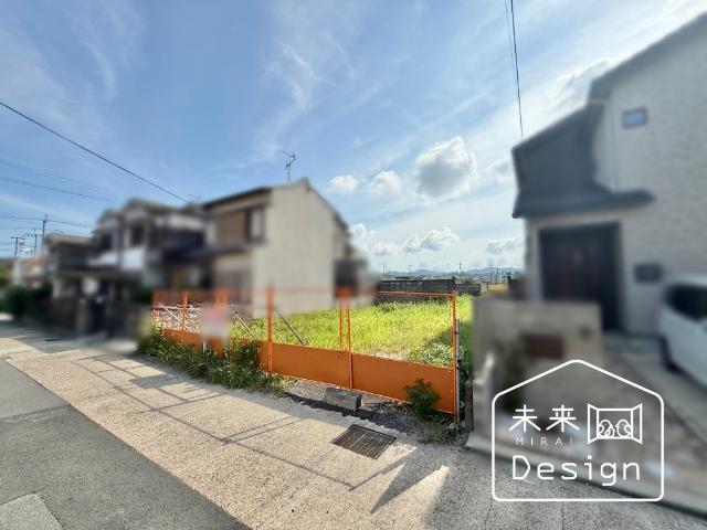 宇治市伊勢田町新中ノ荒　建築条件無し　売土地 土地