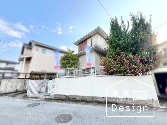 京田辺市花住坂3丁目　中古戸建住宅 土地画像