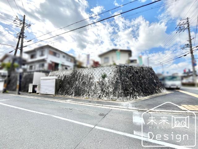 京田辺市大住ケ丘4丁目　建築条件無し　売土地 土地