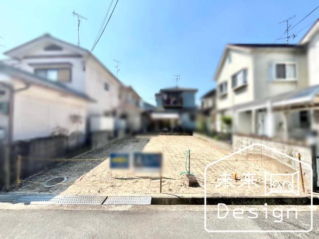 城陽市富野堀口　建築条件無し　売土地 土地