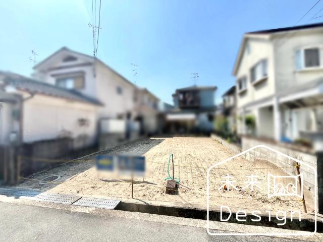 城陽市富野堀口　建築条件無し　売土地 土地