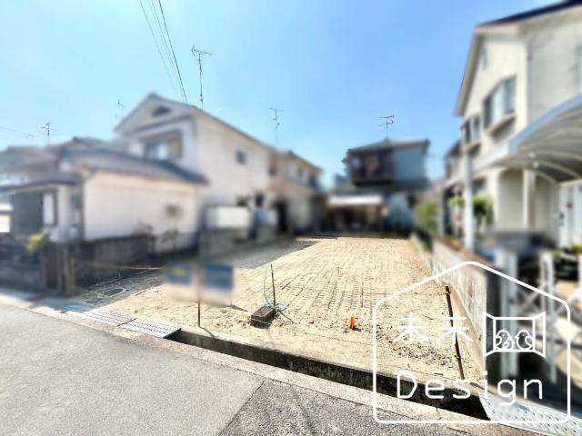城陽市富野堀口　建築条件無し　売土地 土地