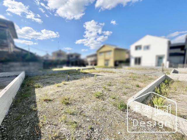 城陽市寺田中大小　8号地　建築条件無し　売土地 土地