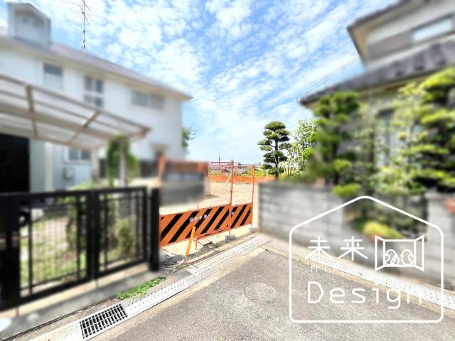 城陽市寺田北山田　建築条件無し　売土地 土地