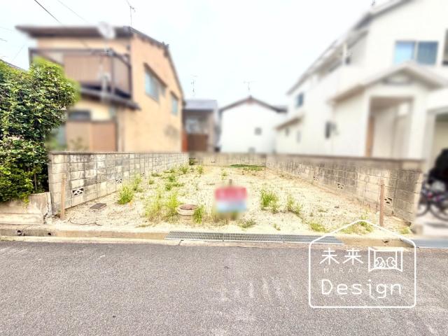 城陽市平川広田　建築条件無し　売土地 土地
