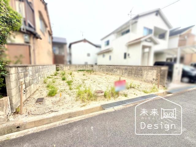 城陽市平川広田　建築条件無し　売土地 土地