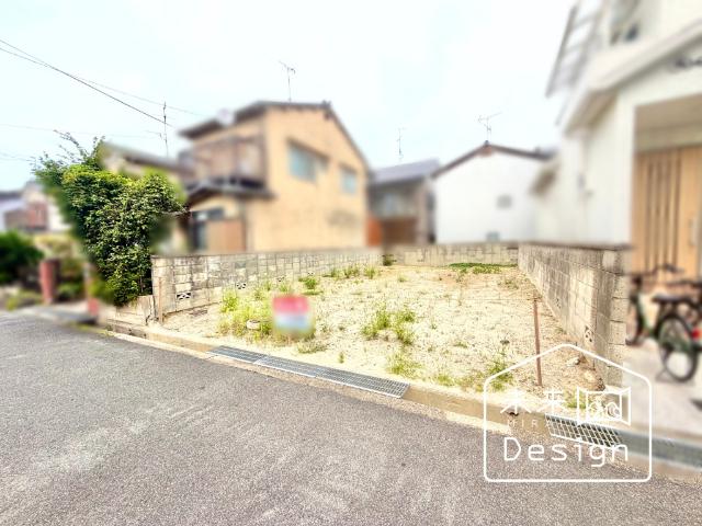 城陽市平川広田　建築条件無し　売土地 土地