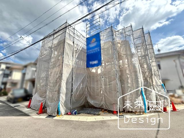 宇治市五ケ庄大林　新築戸建住宅 外観
