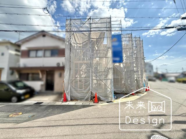 宇治市五ケ庄大林　新築戸建住宅 外観