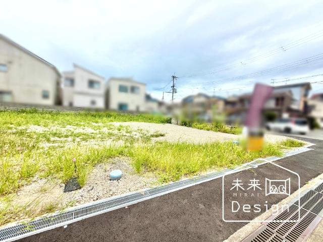 城陽市富野西垣内　3号地　建築条件無し　売土地 土地